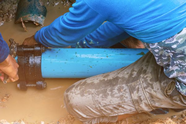 Underground Water Line Repair in Carson City